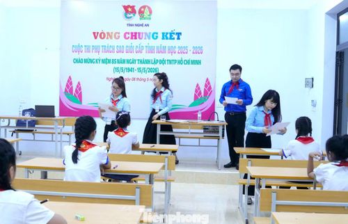 Vòng Chung kết Cuộc thi Phụ trách Sao giỏi cấp tỉnh năm học 2025 - 2026 được tổ chức với nhiều phần thi hấp dẫn.