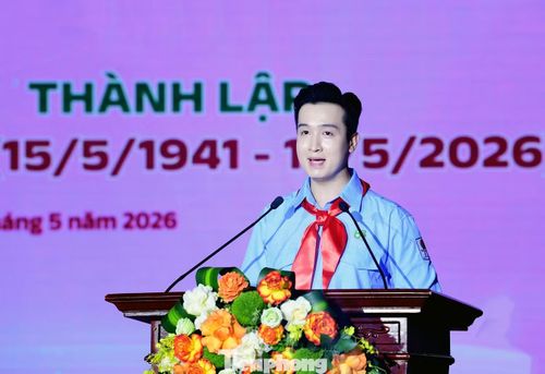 Anh Đào Đức Việt phát biểu tại chương trình. Ảnh: Xuân Tùng