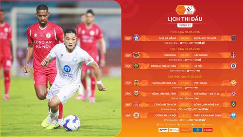 Lịch thi đấu vòng 22