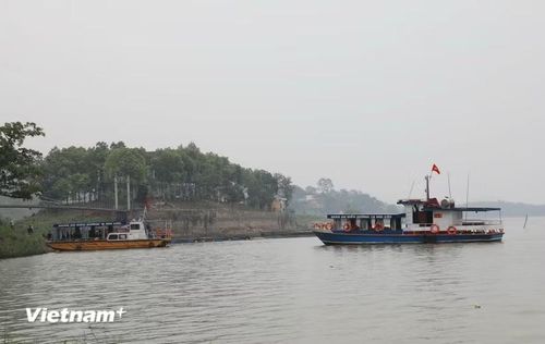 Một góc Khu du lịch Hồ Núi Cốc ở Thái Nguyên. (Ảnh: Nguyên Hoàng/Vietnam+)