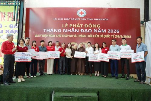 Hội Chữ thập đỏ tiếp nhận đăng ký thực hiện các hoạt động nhân đạo.