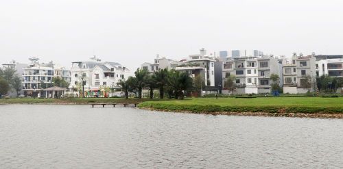 Công tác xây dựng cơ sở dữ liệu đất đai đang được khẩn trương triển khai trên địa bàn tỉnh. Ảnh: Một góc khu đô thị Bách Việt (phường Bắc Giang).