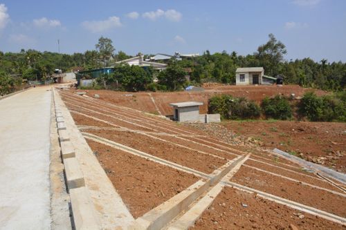 Hồ 35 đang dang dở một số hạng mục phụ trợ