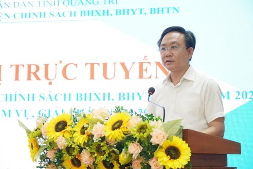 Đồng chí Hoàng Xuân Tân, Phó Chủ tịch UBND tỉnh đề nghị các ngành, địa phương tiếp tục phát huy tinh thần trách nhiệm, quyết tâm hoàn thành thắng lợi các mục tiêu đề ra - Ảnh: H.L