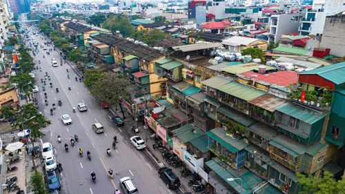 Nhà tập thể còn lưu giữ một cấu trúc đời sống cộng đồng đặc trưng. Ảnh: Thanh Hải