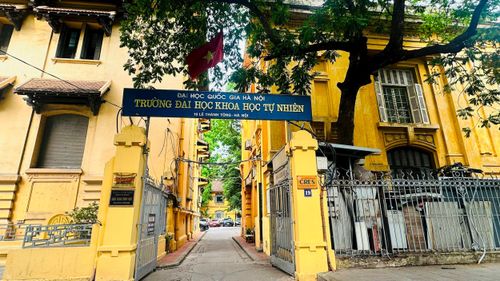 Trường Đại học Khoa học tự nhiên, Đại học Quốc gia Hà Nội. Ảnh: Thu Thủy