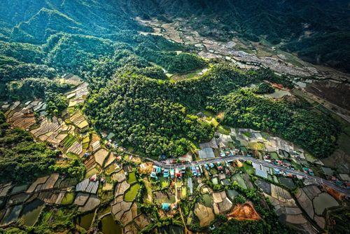 Khu di tích Mường Phăng, nơi Sun Group đầu tư dự án Tổ hợp cáp treo kết hợp du lịch văn hóa lịch sử Điện Biên Phủ. Ảnh: Đoàn Hoài Trung.