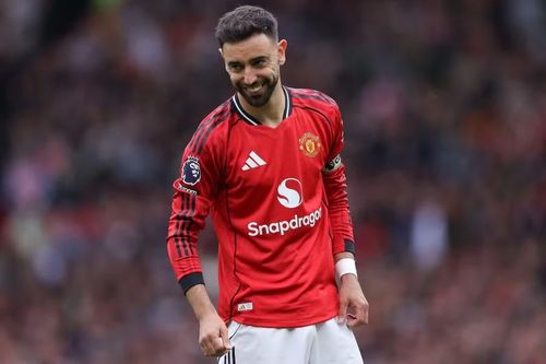 Tiền vệ Bruno Fernandes đang trải qua mùa giải chói sáng trong màu áo Man Utd.