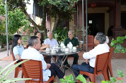Trường học Phúc Giang được lưu giữ trong ký ức những bậc cao niên của dòng họ Nguyễn Huy.