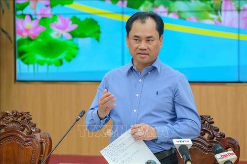 Bộ trưởng Bộ Nông nghiệp và Môi trường Trịnh Việt Hùng phát biểu tại Hội nghị.