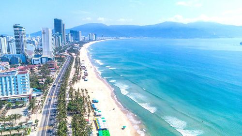 Trục đường ven biển thành phố Đà Nẵng. Ảnh: XUÂN SƠN