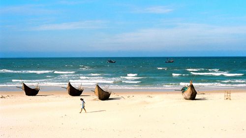 Bãi biển Tam Thanh. Ảnh: UBND phường Quảng Phú