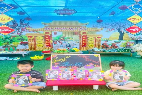 Hoạt động ý nghĩa của cô và trò Trường MN Duy Phiên