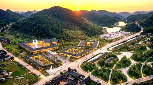 Phối cảnh Dự án Tổ hợp cáp treo kết hợp du lịch văn hóa - lịch sử Điện Biên Phủ tại xã Mường Phăng