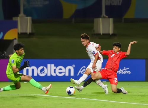Cũng theo Siêu máy tính Chat GPT, khả năng U17 Việt Nam và U17 Hàn Quốc hòa nhau có bàn thắng ở lượt trận thứ hai là rất cao. Ảnh: VFF. 