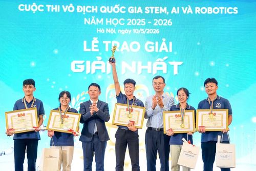 Các đội được trao giải Nhất tại cuộc thi