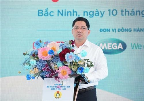 Bí thư Tỉnh ủy Bắc Ninh Nguyễn Hồng Thái phát biểu tại Ngày hội.