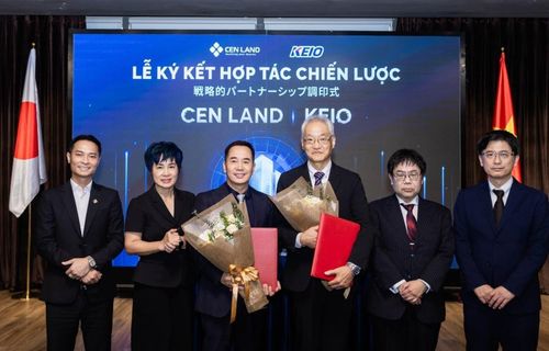 Việc hợp tác với Keio Group mang tới cơ hội rất lớn tại thị trường Nhật Bản về phát triển nhân lực cho Cen Land. ảnh: DNCC