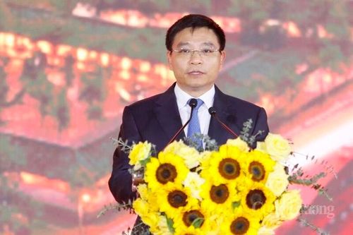 Phó Thủ tướng Chính phủ Nguyễn Văn Thắng phát biểu tại buổi lễ. 