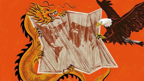  Quan hệ Mỹ - Trung hiện vẫn ở trạng thái cạnh tranh chiến lược sâu sắc. Ảnh minh họa: The Economist. 