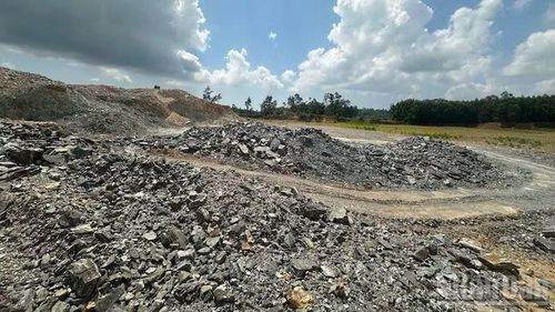 Khoáng sản đất, đá do Công ty cổ phần Đầu tư 706 khai thác.