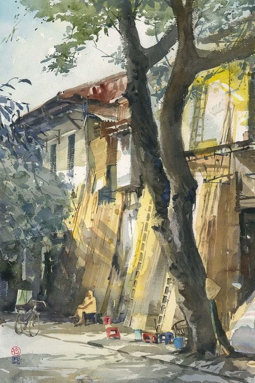 Vẻ đẹp đời sống thường nhật được khắc họa tinh tế.
