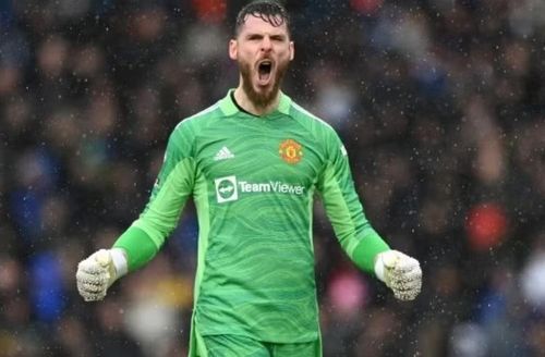 De Gea từng có hơn một thập kỷ khoác áo MU trước khi rời Câu lạc bộ vào mùa hè 2023. Ảnh: Getty.