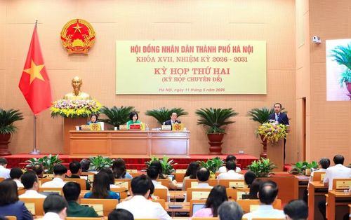 Quang cảnh kỳ họp.