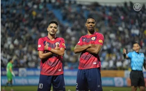 Vòng 23 V-League, Công an Hà Nội sẽ tiếp đón Đông Á Thanh Hóa trên sân nhà. Ảnh: Công an Hà Nội.
