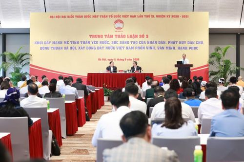 Toàn cảnh phiên thảo luận. Ảnh: Như Ý.