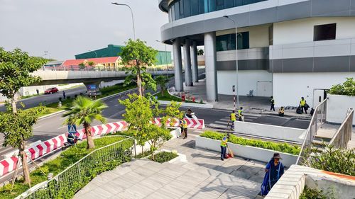 Sân bay Tân Sơn Nhất “siết” phòng chống thiên tai mùa mưa bão.