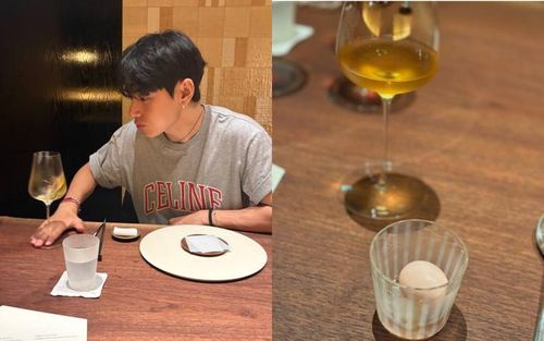 Jang Won Young và V bị "soi" đăng ảnh chung địa điểm. Ảnh: Korea Boo