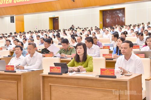 Các đại biểu dự hội nghị.
