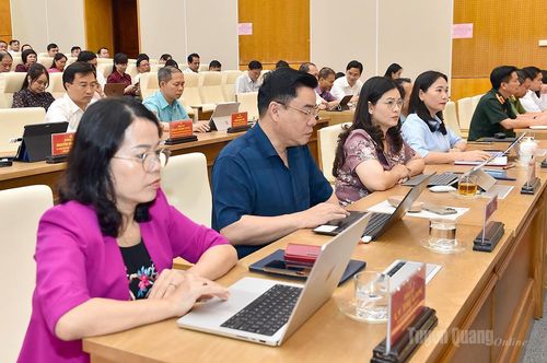 Các đại biểu dự hội nghị.