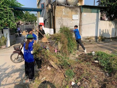 Tam Hưng tăng cường duy trì phong trào tổng vệ sinh môi trường. Ảnh: Đ.L