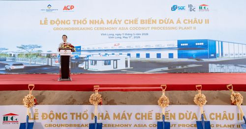 Ông Nguyễn Trúc Sơn, Phó chủ tịch UBND tỉnh Vĩnh Long kỳ vọng đưa địa phương trở thành một trong những khu vực năng động nhất của ngành dừa Đông Nam Á và thế giới, với kim ngạch xuất khẩu đạt 1 tỷ USD năm 2030. Ảnh: AIG.