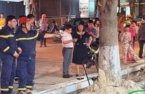 Hiện trường vụ việc. Ảnh: Tiền Phong.