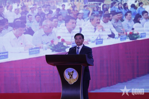 Phó thủ tướng Nguyễn Văn Thắng phát biểu tại Hội nghị xúc tiến đầu tư tỉnh Điện Biên năm 2026.