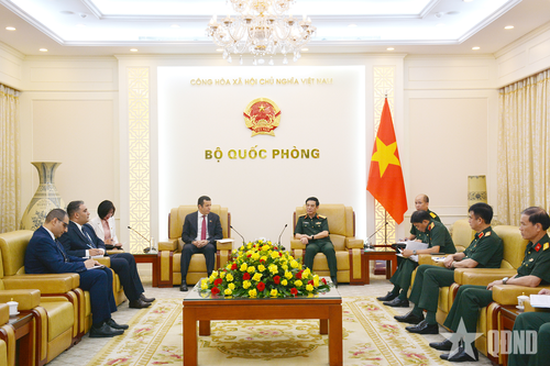 Quang cảnh buổi tiếp.