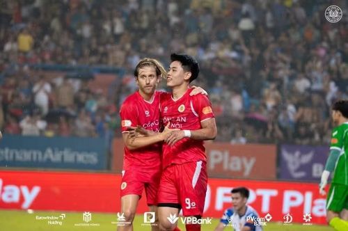 Đây là vòng đấu rất đáng chú ý vì nếu thắng Thanh Hóa, Công an Hà Nội lên ngôi vô địch V-League sớm nhiều vòng đấu. Ảnh: Công an Hà Nội.