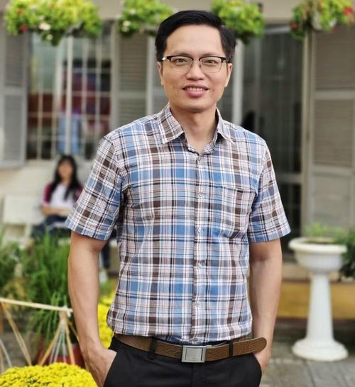 Thầy Phạm Bảo Anh, Tổ trưởng chuyên môn tổ Toán, Trường THPT Nguyễn Thái Bình. Ảnh:NVCC.