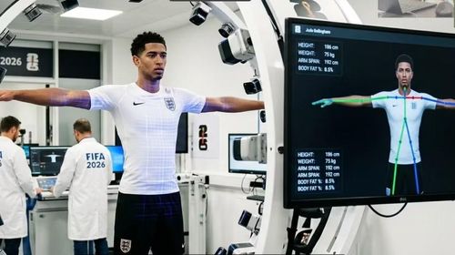 Các cầu thủ sẽ được quét hình 3D