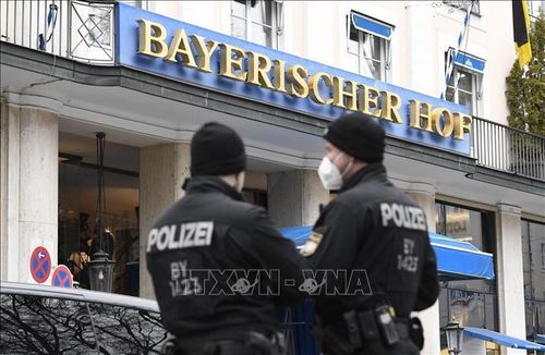 Cảnh sát Đức tuần tra tại Munich, Đức. Ảnh tư liệu - minh họa: AFP/TTXVN