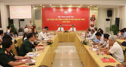 Quang cảnh hội thảo.