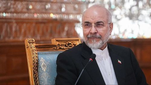 Chủ tịch Quốc hội Iran Mohammad Bagher Ghalibaf khẳng định “không có lựa chọn nào khác” ngoài đề xuất 14 điểm. Ảnh: VCG.