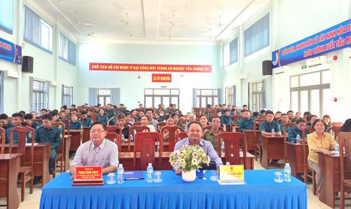 Quang cảnh buổi lễ.