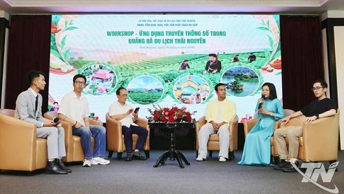 Workshop trao đổi kinh nghiệm ứng dụng truyền thông số cho các chủ cơ sở dịch vụ du lịch tại Thái Nguyên.