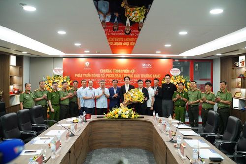 Hiệp hội Thể thao CAND Việt Nam và Công ty Cổ phần New Sports ký thỏa thuận về triển khai chương trình phối hợp.