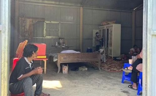 Hiện trường nơi xảy ra cái chết của chị Cao Thị S tại xã Kim Phú, tỉnh Quảng Trị