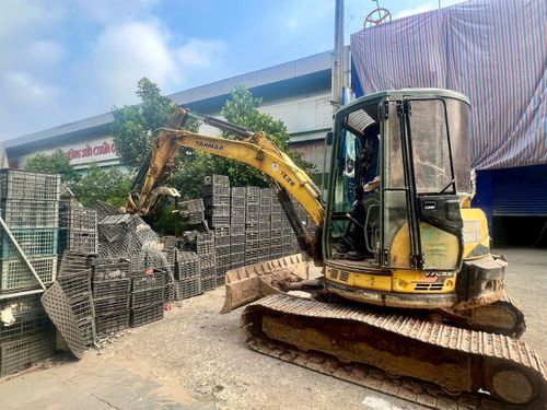 Đây là lần cưỡng chế thứ 14 tại khu vực 26 đường Cầu Diễn. Ảnh: VD